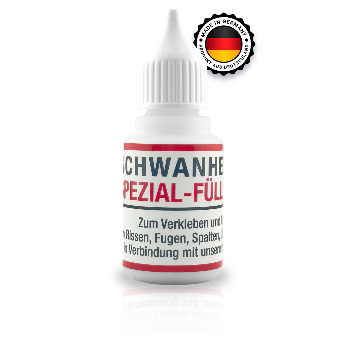 Schwanheimer Kleber Füllstoff - Zum reparieren, verstärken & modellieren - extra starker Füllstoff für Kleber Schweißnaht ohne Anrühren und Aushärtezeiten für Kunstoff, Metall, Keramik, Holz uvm.