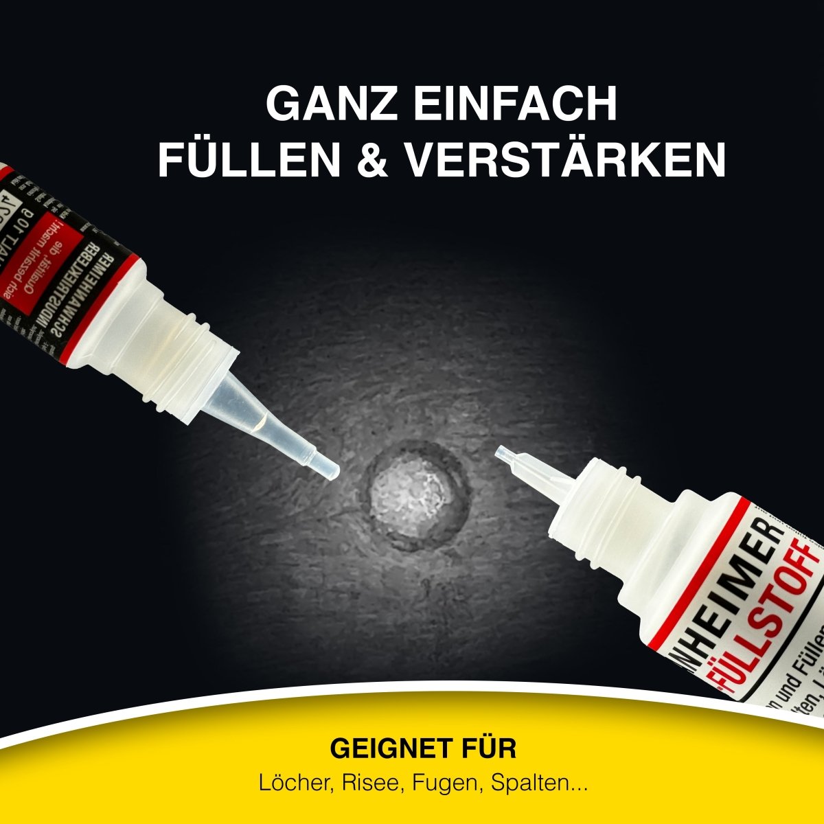 Schwanheimer Spezial - Füllstoff / 30g - zum verstärken, modellieren & befestigen ohne aufwendiges Anrühren und lange Aushärtezeiten - KleberKompass