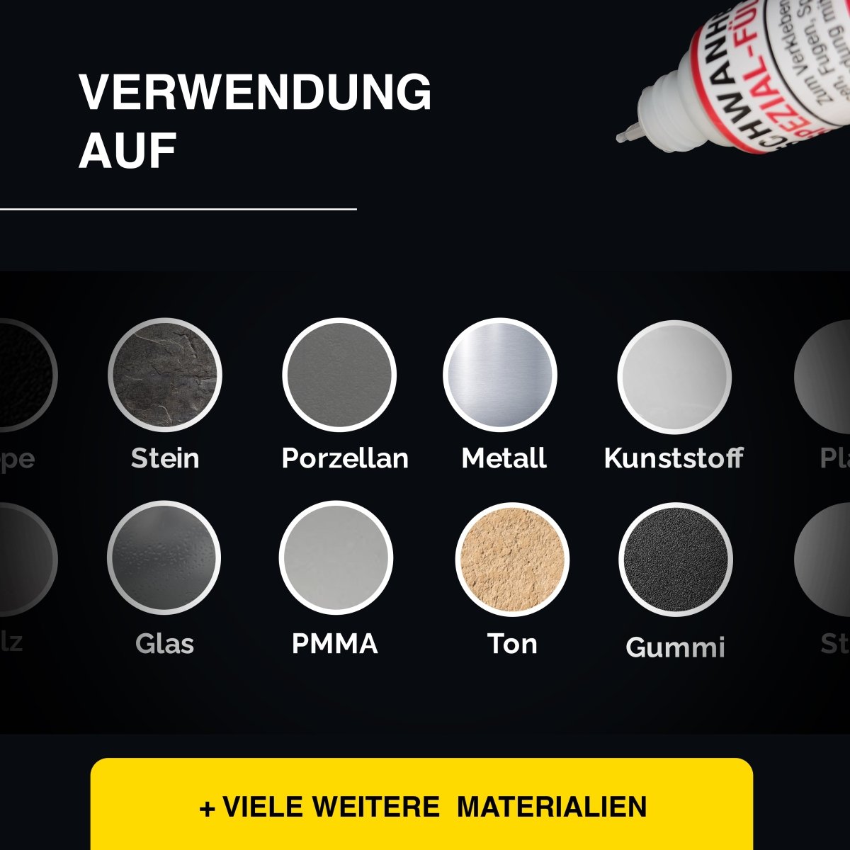 Schwanheimer Spezial - Füllstoff / 30g - zum verstärken, modellieren & befestigen ohne aufwendiges Anrühren und lange Aushärtezeiten - KleberKompass